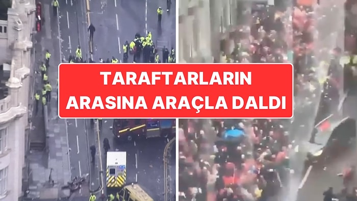 İngiltere’de Terör Saldırısı Şüphesi: Bir Araç Şampiyonluk Kutlayan Taraftarların Arasına Daldı