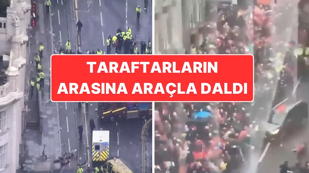 İngiltere’de Terör Saldırısı Şüphesi: Bir Araç Şampiyonluk Kutlayan Taraftarların Arasına Daldı