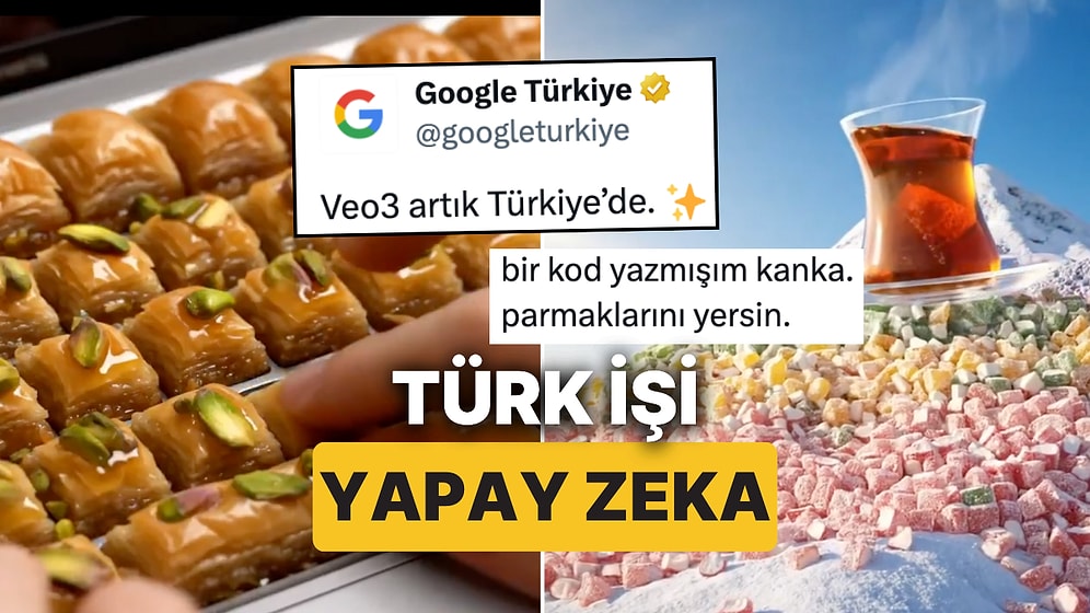 Google'ın Veo3 ile Oluşturduğu Absürt Türk İşi Videoları Görmelisiniz!