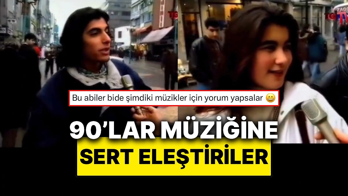 1994’te Yapılan Röportajda Gençlerin 90’lar Müziğini Eleştirdiği Anlar: “Siz Bir de Şimdiki Müzikleri Görün…”