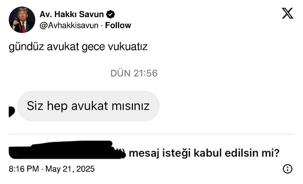 Bu yanıtı vermeliydin.
