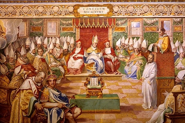 Why does the Pope want to visit Nicaea?