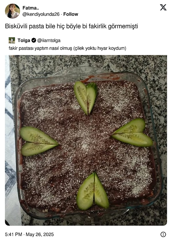 Fasfakir pastası!