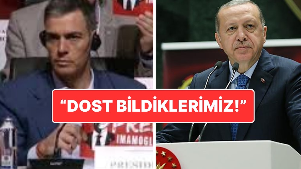 Cumhurbaşkanı Erdoğan’dan İspanya Başbakanı Pedro Sanchez’e Ekrem İmamoğlu Tepkisi