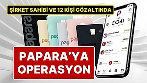 Papara'ya yasa dışı bahis operasyonu düzenlendi. Görseli