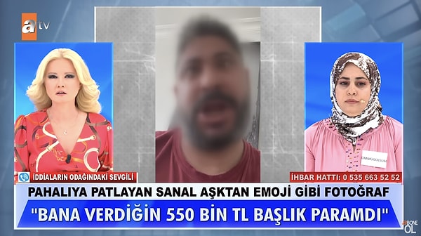 ATV'de yayınlanan Müge Anlı ile Tatlı Sert programında yine gündem olan bir olay işlenmeye başladı. Görseli