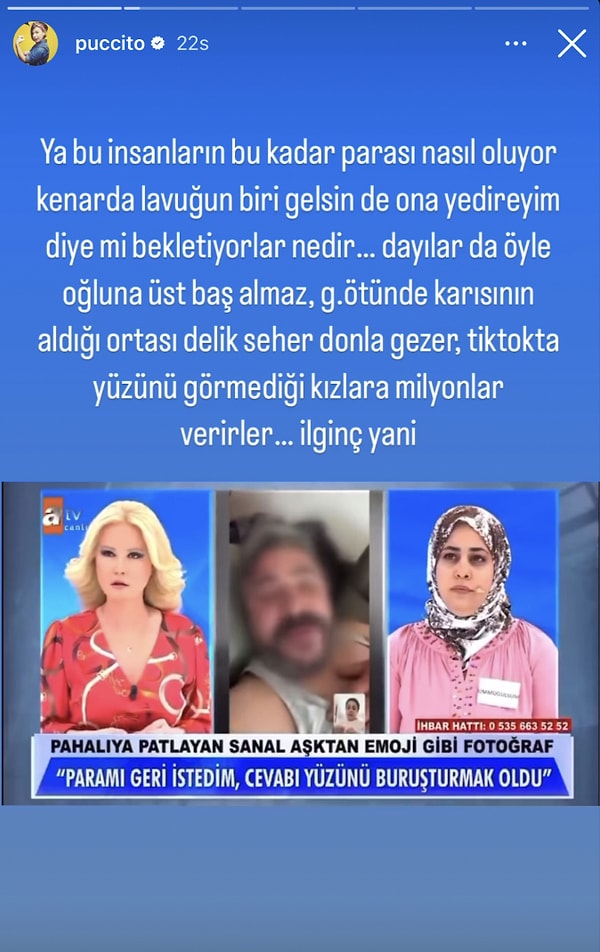 Paylaşımları ve açıklamalarıyla sıkça öne çıkan fenomen yazar PuCCa'da ekran başında yaşananlara kayıtsız kalamadı.