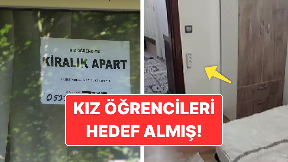 Denizli’deki Gizli Kamera Skandalı: Apart Sahibi Özellikle Kız Öğrencileri Hedef Almış