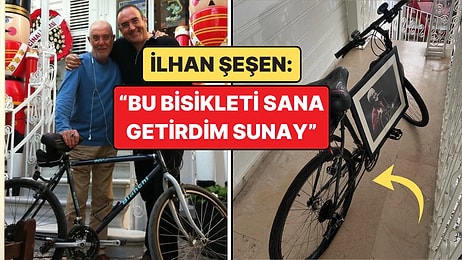 Sunay Akın Yakın Arkadaşı İlhan Şeşen'in Oyuncak Müzesindeki Bisikletinin Duygusal Hikayesini Anlattı