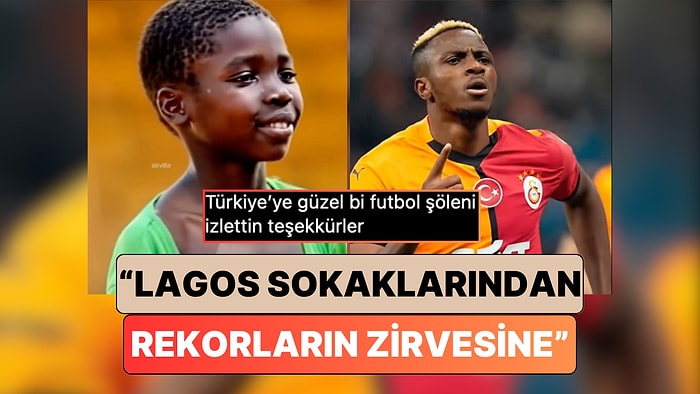 Ayrılık İddiaları ile Taraftarı Korkutan Osimhen İçin Yapılan Muazzam Edit Beğeni Topladı