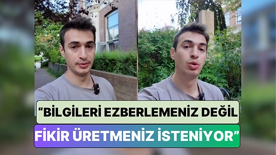 Hollanda'da Erasmus Yapan Bir Öğrenci Oradaki Eğitimle Ülkemizdeki Üniversite Eğitimini Karşılaştırdı