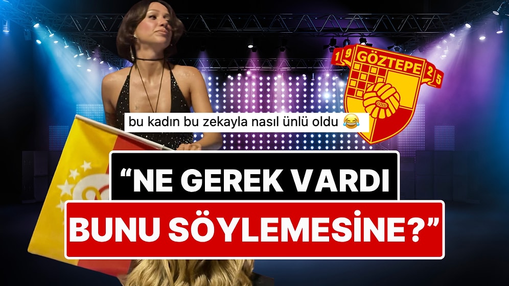 Galatasaray Kutlamalarında 'Göztepeliyim' İtirafıyla Yuhalanan Zeynep Bastık Kullanıcılardan Tepki Çekti!