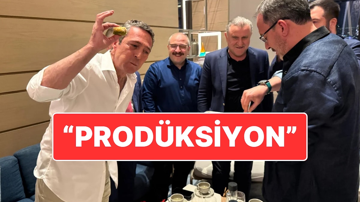 Serdar Ali Çelikler’in İddiası: &quot;Ali Koç&apos;un Baklava Yediği Video Prodüksiyon&quot;