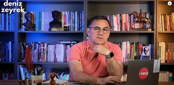 Deniz Zeyrek’in AKP’li belediyelerle ilgili yaptığı yorum sosyal medyada gündem oldu. Görseli