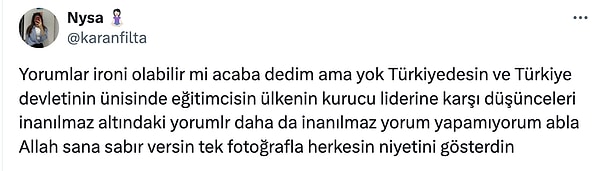 Buse'ye gelen destek mesajlarından bazıları ise şöyle 👇