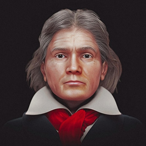 Bulgulara göre Beethoven böyle görünüyordu.