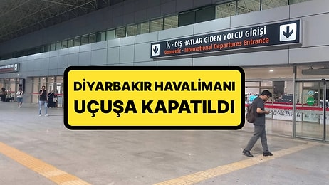 Bayram Tatili Öncesi Diyarbakır Havalimanı Pistinde Çatlak: Uçuş Trafiğine Kapatıldı