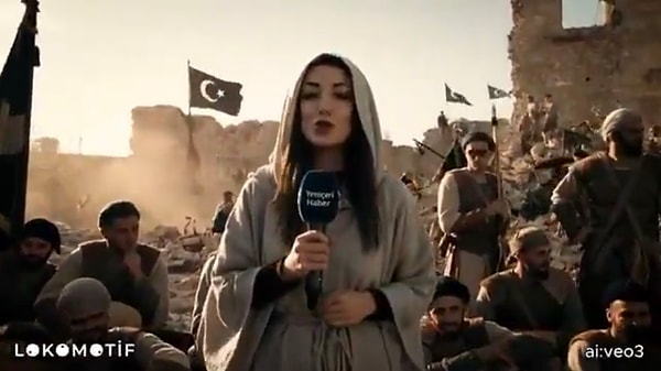 Veo 3 harika işlere vesile olacak gibi görünüyor. Görseli
