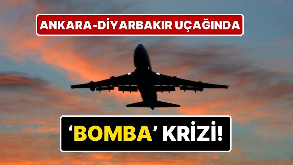 'Bomba' Sohbeti Pahalıya Patladı: AJet'in Ankara - Diyarbakır Uçağında 3 Yolcu Gözaltına Alındı