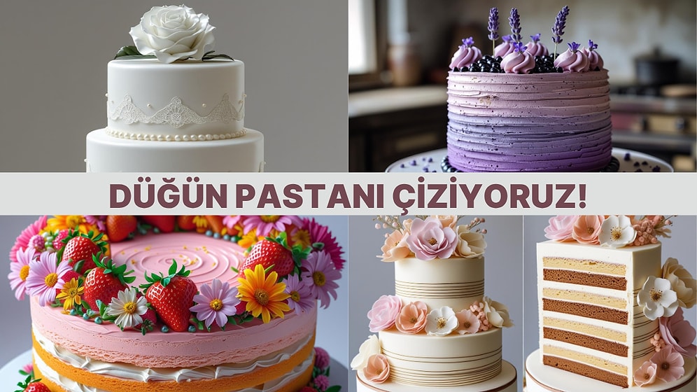 Karakterine Göre Düğün Pastanı Tasarlıyoruz!