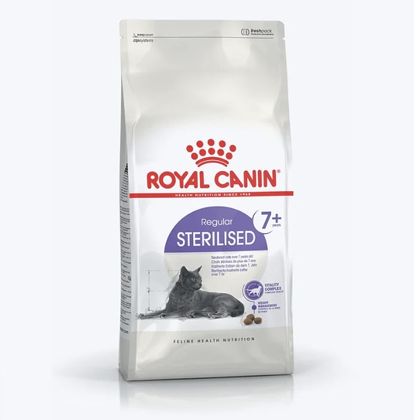 4. Royal Canin Sterilised +7 Kısırlaştırılmış Kedi Maması