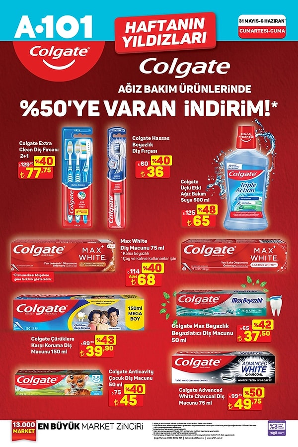 Colgate ürünleri