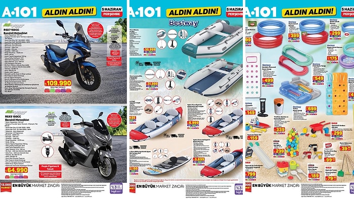 A101'e Pro Sport Bot ve Kano Seti Geliyor! 5 Haziran 2025 A101 Aldın Aldın Kataloğu