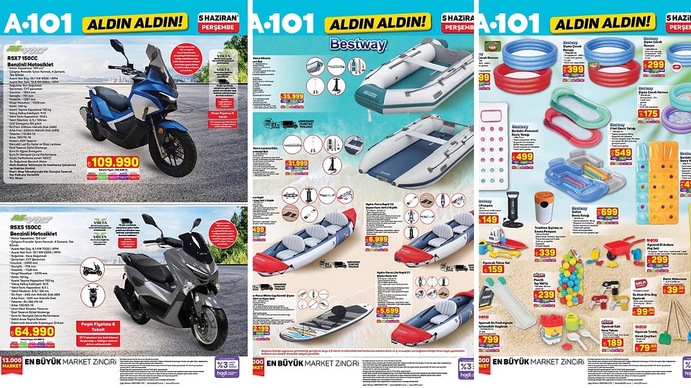 A101'e Pro Sport Bot ve Kano Seti Geliyor! 5 Haziran 2025 A101 Aldın Aldın Kataloğu