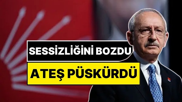 CHP'nin eski genel başkanı Kemal Kılıçdaroğlu, X hesabından ateş püskürdü.
