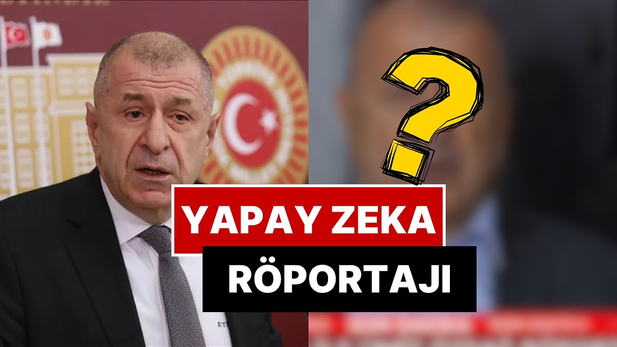 Sözcü TV Yapay Zekayla Oluşturduğu Ümit Özdağ İle Röportaj Yaptı