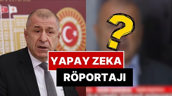 Sözcü TV Yapay Zekayla Oluşturduğu Ümit Özdağ İle Röportaj Yaptı