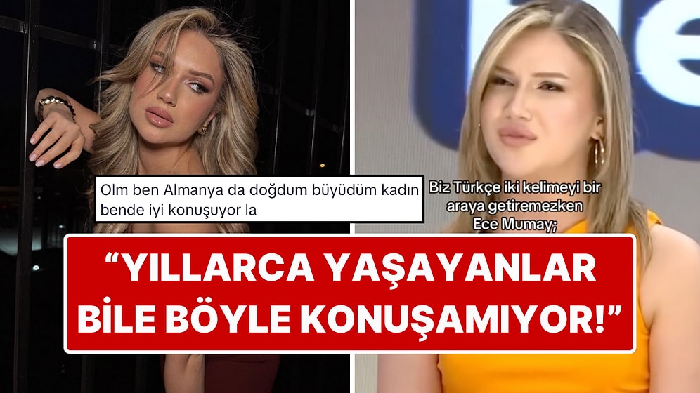 Övgü Yağdı: Şarkıcı Ece Mumay'ın Ana Dili Gibi Konuştuğu İngilizce ve Almanca Aksanları Gündem Oldu!