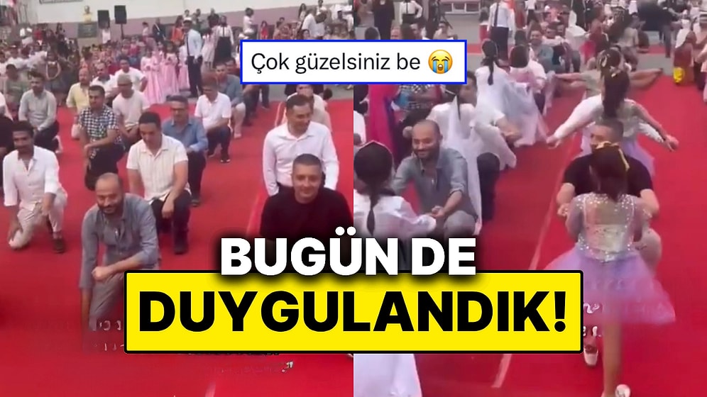 Kızlarıyla Dans Gösterisi Düzenleyen Babaların O Anları Duygulandırdı!