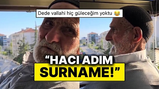 Hacca Giden Dede Kontrollerde Adının “Surname” Olarak Değiştirildiğini Zannetti