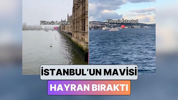 Eurovision'daki İstanbul Videosundan Sonra Boğazın Filtresiz Görüntüsü Diğer Ülkeler ile Karşılaştırıldı