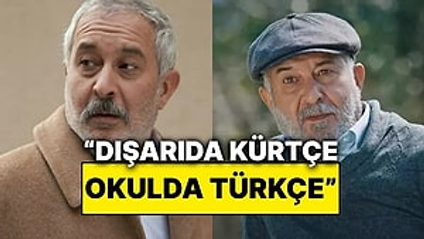 Bingöllü Ünlü Oyuncu Ali Sürmeli Türkçe Öğrendiği Çocukluk Yıllarında Yaşadığı Dil Karmaşasını Anlattı