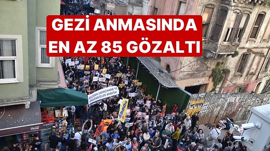 Gezi'nin 12.Yıl Dönümü İçin Yapılan Anmada Gözaltılar Yaşanıyor