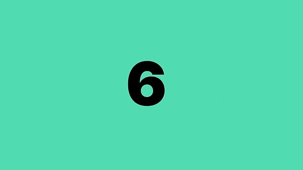 Senin uğursuz sayın 6!