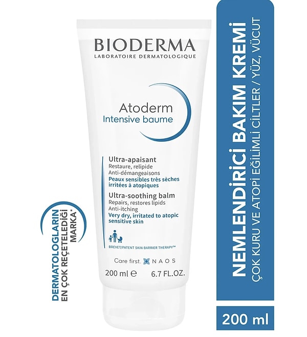 7. Bioderma Atoderm Intensive Balm 200 ml