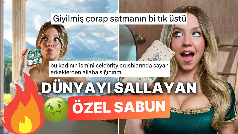 Sydney Sweeney'in Kullandığı Banyo Suyundan Yaptırdığı Sabuna Bi' Çift Lafı Olanlar