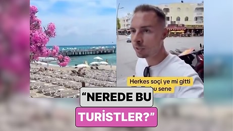 Ülkemize Gelen Rus Turistler Sezon Açılmasına Rağmen Plajların Boş Olması Karşısında Şaşkınlıklarını Paylaştı
