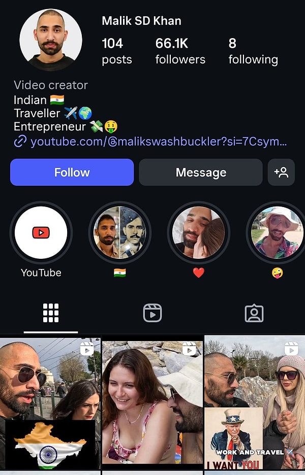 YouTube hesabındaki videoları kaldırdı.