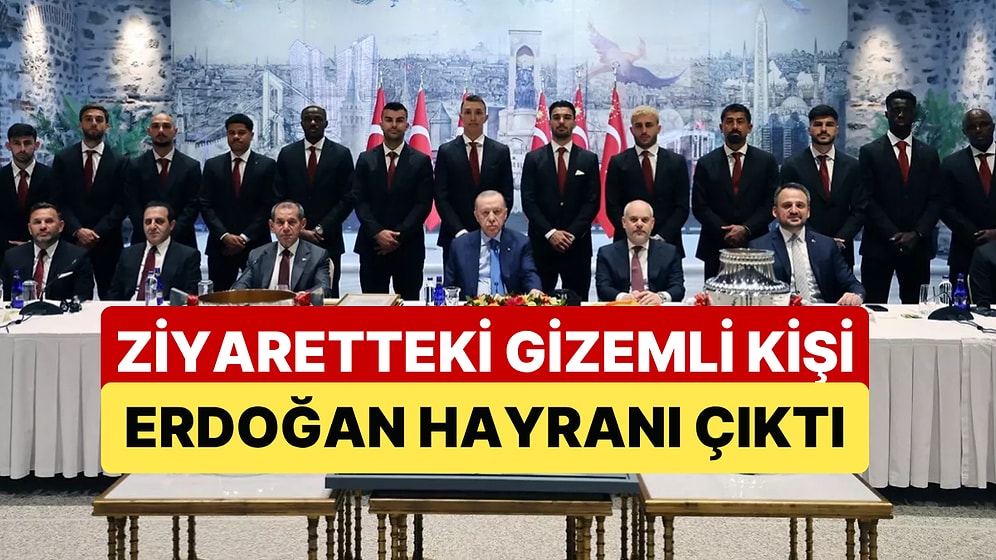 Galatasaray'ın Cumhurbaşkanı Erdoğan'ı Ziyaretindeki Gizemli Kişi Osimhen'in Ağabeyi Çıktı