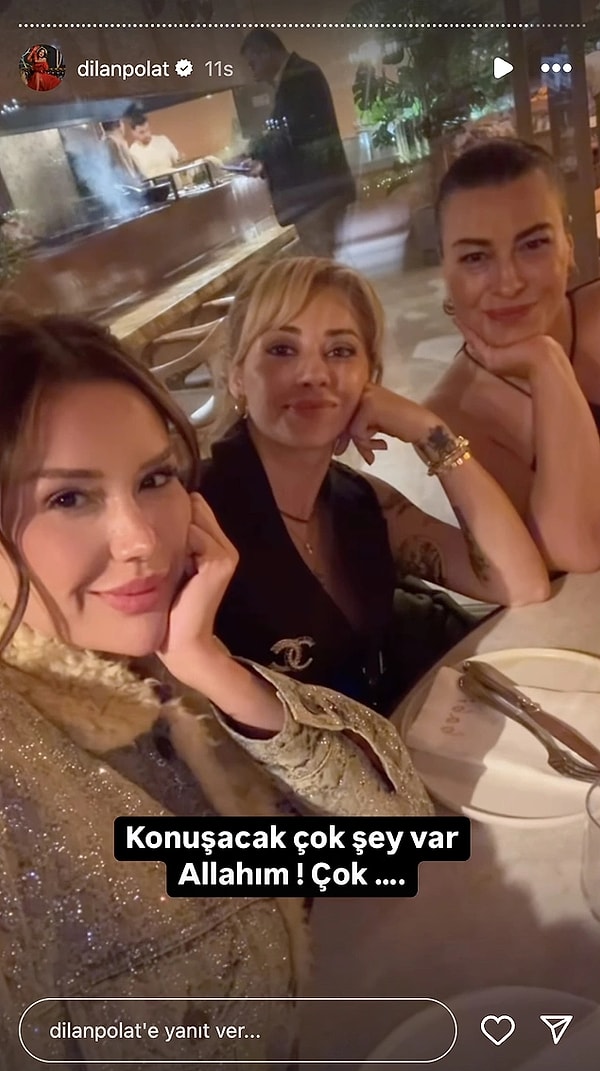 Dilan Polat und Feyza Altun trafen sich gestern zum ersten Mal.