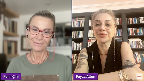 Feyza Altun, die nach den Reaktionen viele Erklärungen abgab, war Gast in Pelin Çinis Sendung.