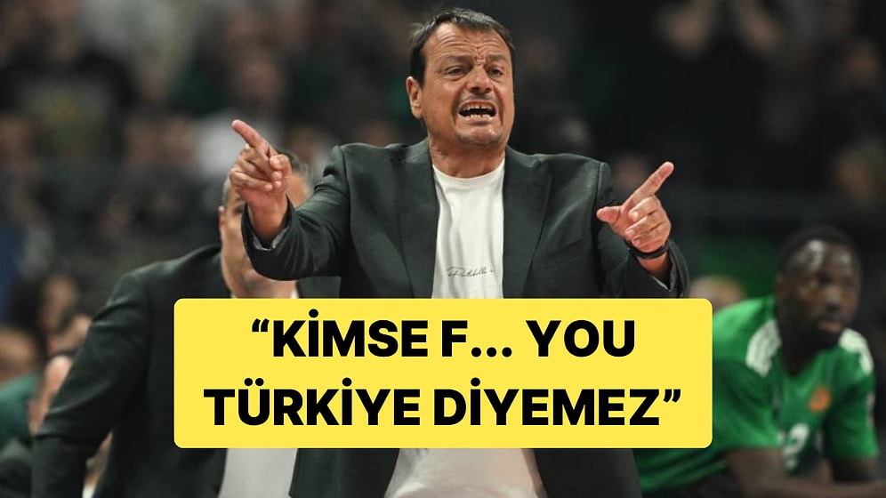 Olympiakos - Panathinaikos Maçında Teknik Faul Alan Ergin Ataman "Kimse Benim Ülkeme Küfredemez" Dedi
