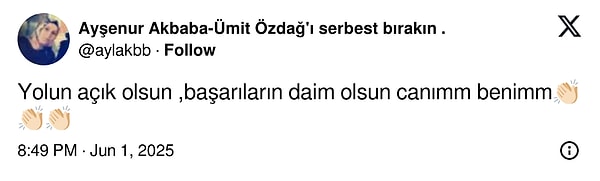 Sosyal medyadan gelen yorumları da şöyle bırakalım: