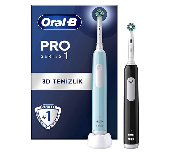 3. Amazon’da bugün indirimde olan Oral-B Pro Series 1 ikili paket, ağız bakımınızı bir üst seviyeye taşıyor!