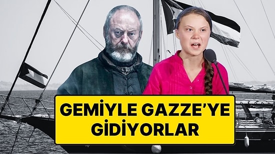 Gazze için Özgürlük Filosu'nun Yeni Gemisi İsveçli Aktivist Greta Thunberg ile Gazze’ye Gidiyor