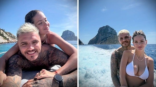 Icardi'den tatil paylaşımı geldi Görseli